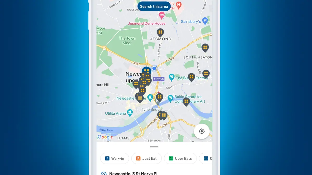 Greggs – bakery in Dewsbury town centre